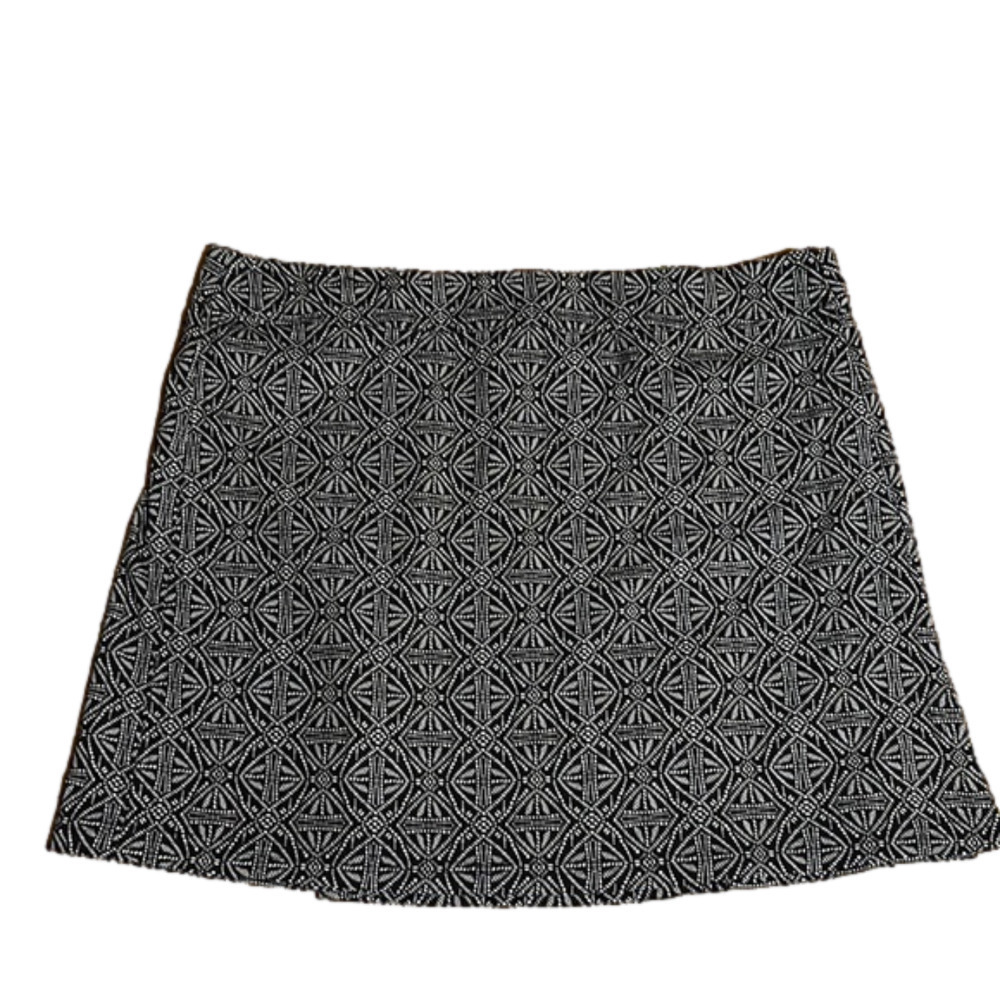 Ripskirt  Hawaii Black Batik print, Small blue/ black.